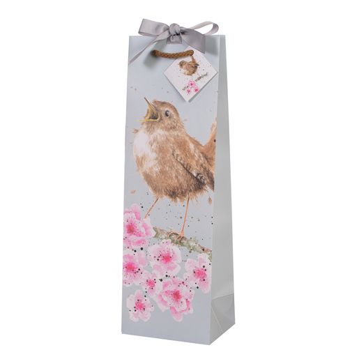 Dárková taška na víno Wrendale Designs "Bird" - Ptáčci