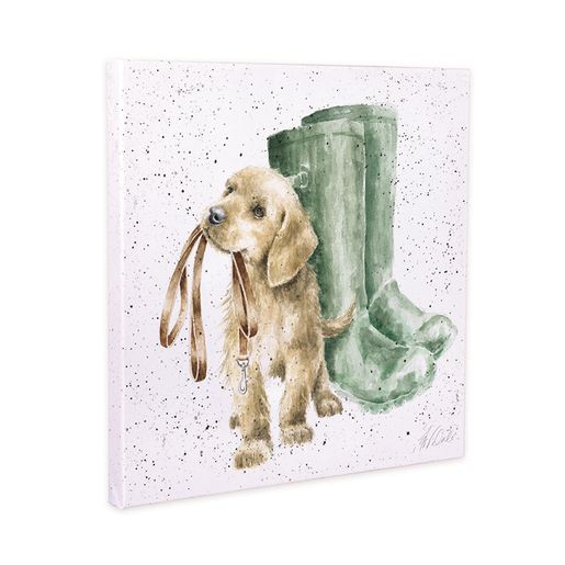 Obraz Wrendale Designs "Hopeful 20x20 cm - Labrador