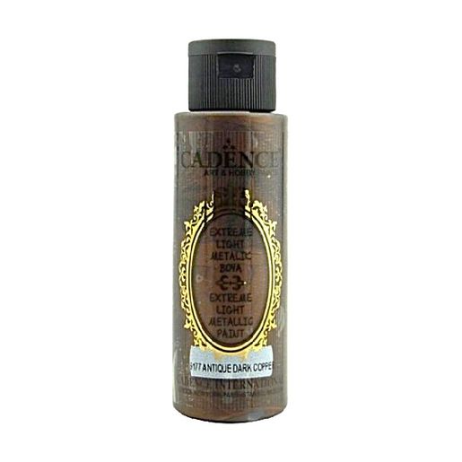 Metalická barva Cadence Extreme Light, 70 ml - dark copper, tm. měděná