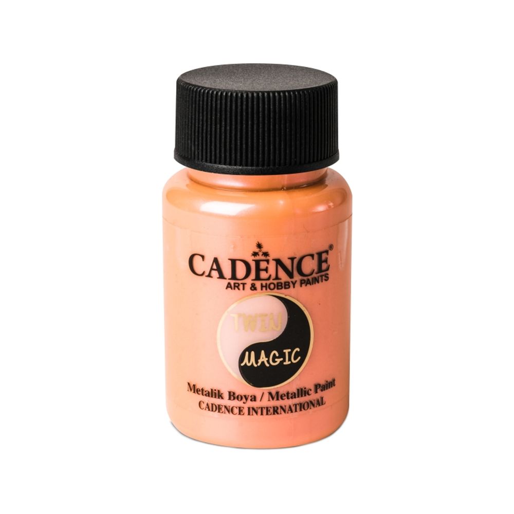 Levně Cadence Metalická barva Cadence Twin Magic, měnící, 50 ml - VYBERTE ODSTÍN - Metalická barva Cadence Twin Magic, měnící, 50 ml - fialová/broskvová