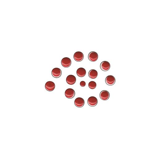 Tekuté perly Cadence Coloured Pearls, 25 ml - scarlet red, šarlatově červené