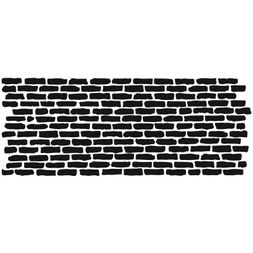 Šablona TCW 4"x9" (10x23 cm) - Bricks Horizontal